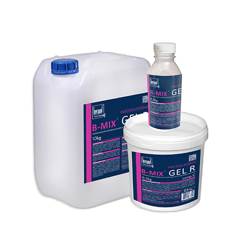 B-Mix Gel R, 11 кг, Композиция инъекционная акрилат/метакрилатная (3 компонента), Bergauf